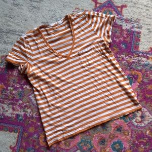 ⚫ 3/$15 - Madewell Striped Pocket Tee